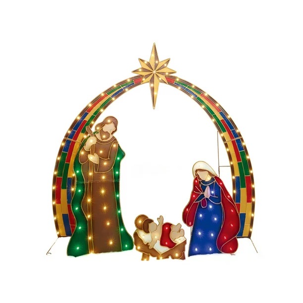 200g Weight Christmas Easter Classical Cartoon Metal Party Decorative Props
