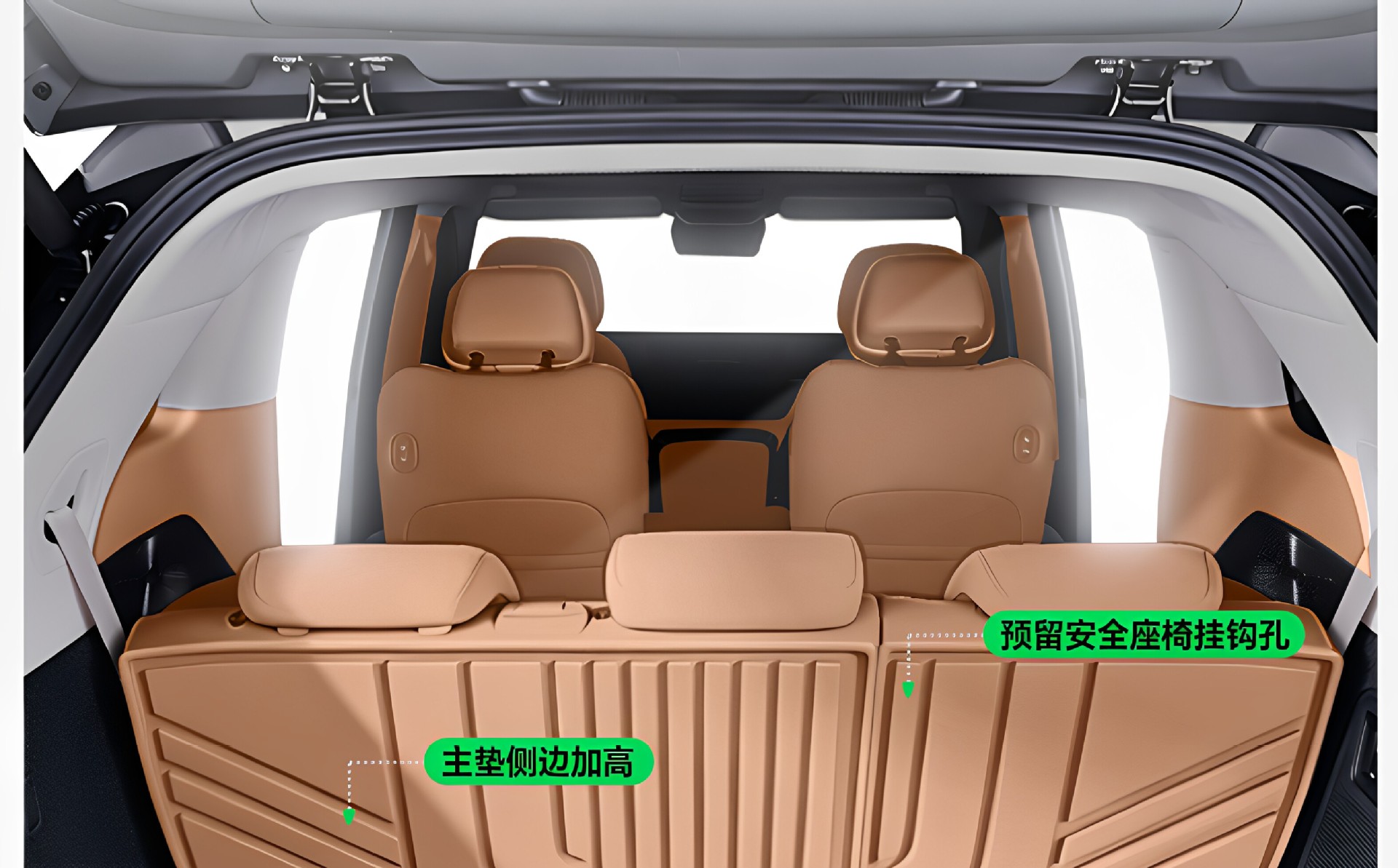 Suitable for Xiaomi Pengcheng N90/N70, TPE26 trunk mat, a comprehensive collection of interior decoration accessories and floor mats