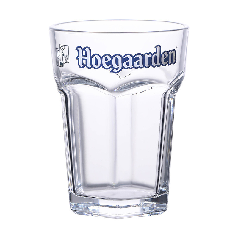 Vaso de cristal súper grande de celebridades de Internet Vaso de cerveza blanca Bélgica Fujia Vaso de bomba hexagonal de gran capacidad de barra Espesar