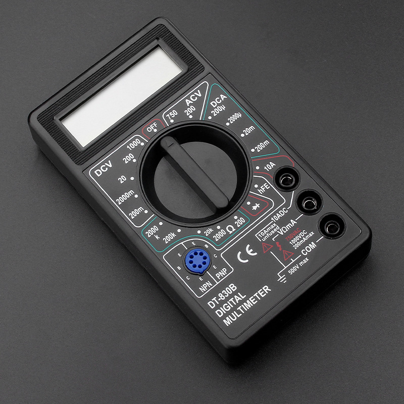 DT-830B Digital universal meter handheld number showing universal…
