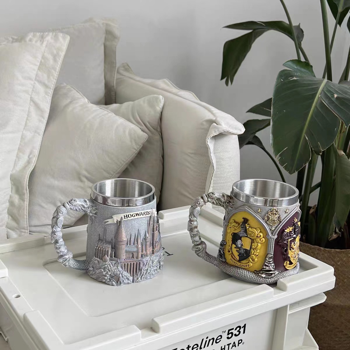 Juego creativo de Tronos manejar Copa Internet celebridad vaso de cerveza taza de agua de acero inoxidable taza de la vendimia tema decorativo copa de vino