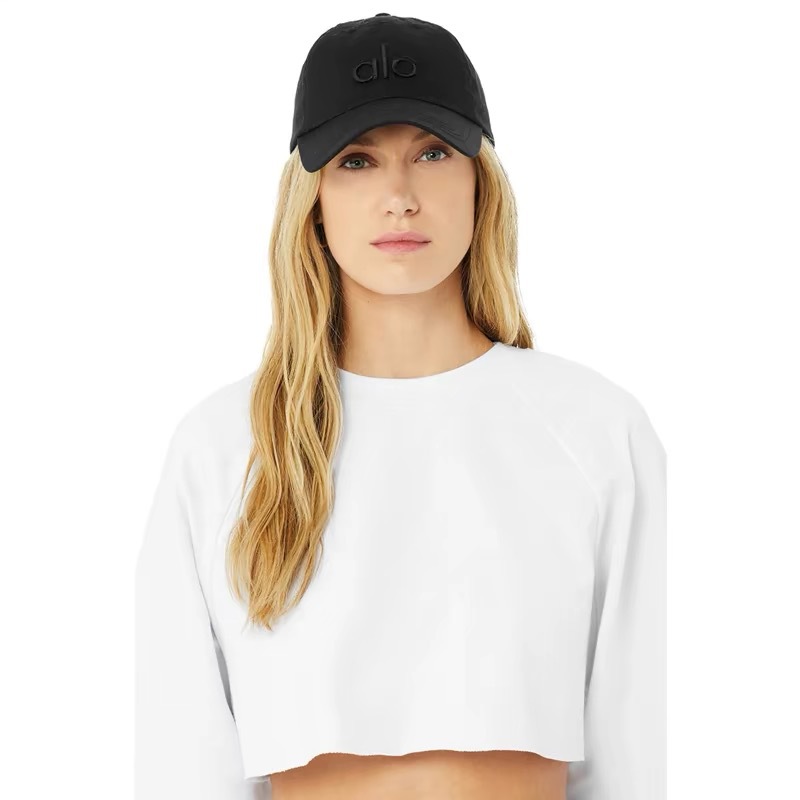 YOGA ALO District Trucker Hat Baseball Cap Back Buckle Mesh