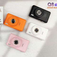 跨境w&o新款Q8高清CCD迷你数码学生相机儿童拍照单反多功能复古