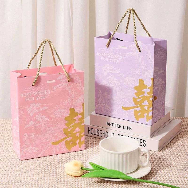 Свадебная подарочная сумка для свадебных конфет