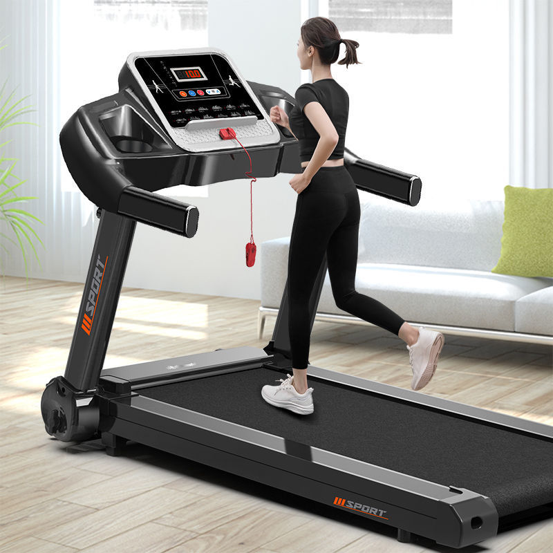 Heisman Treadmill Adult Household Small Electric Indoor Silent Foldableing Mini Walking Machine for Gym