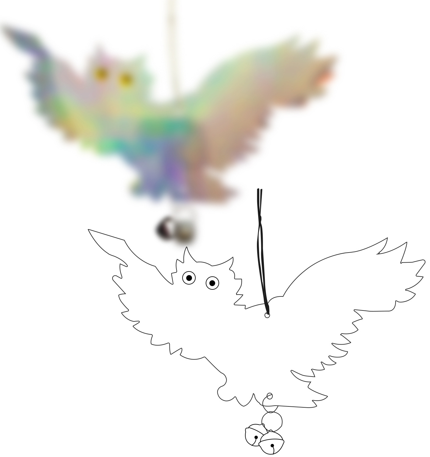 Flying (double-sided silver)