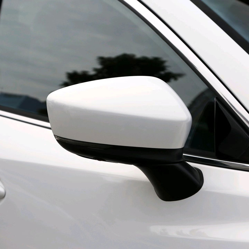 Suitable for 14-16-23 Mazda2Demio mirror cover bull horn rearview mirror stick turn signal mirror frame