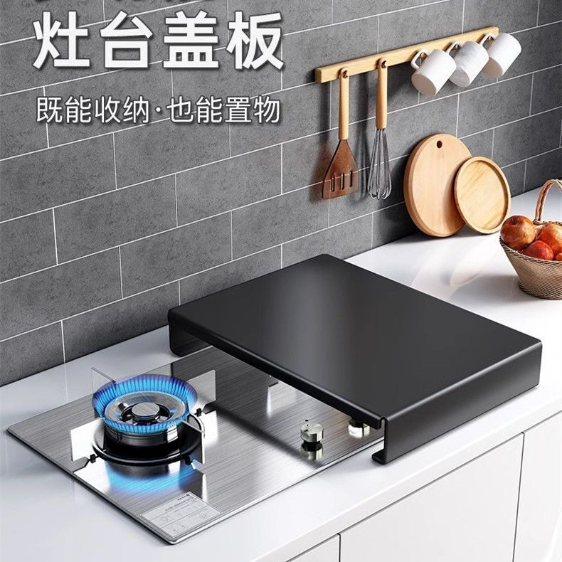 キッチンラック、家庭用ガスストーブラック、ストーブカバー、耐荷重性、お手入れが簡単、IHクッキングヒーターブラケット|undefined