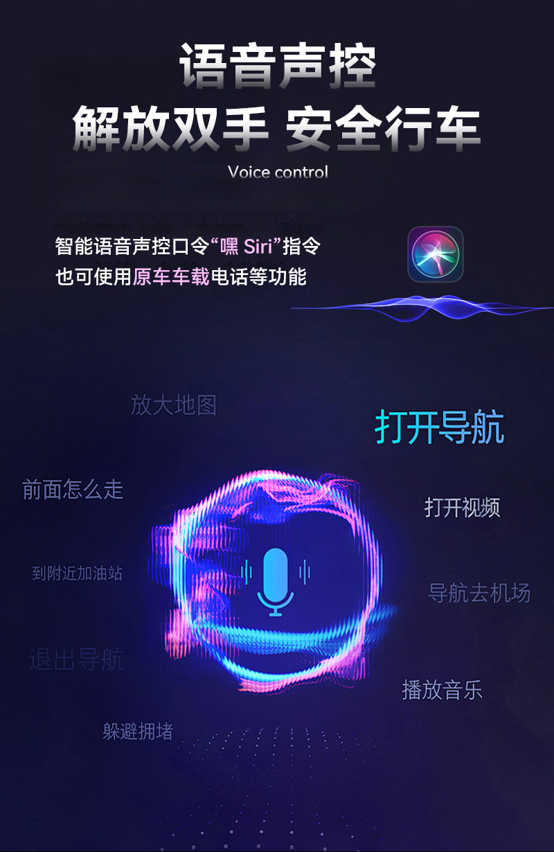 Cross-Border 5inch Car Navigation Waterproof Smart Cycling Motorcycle Navigation Hd Portable Carplay Portable Screen