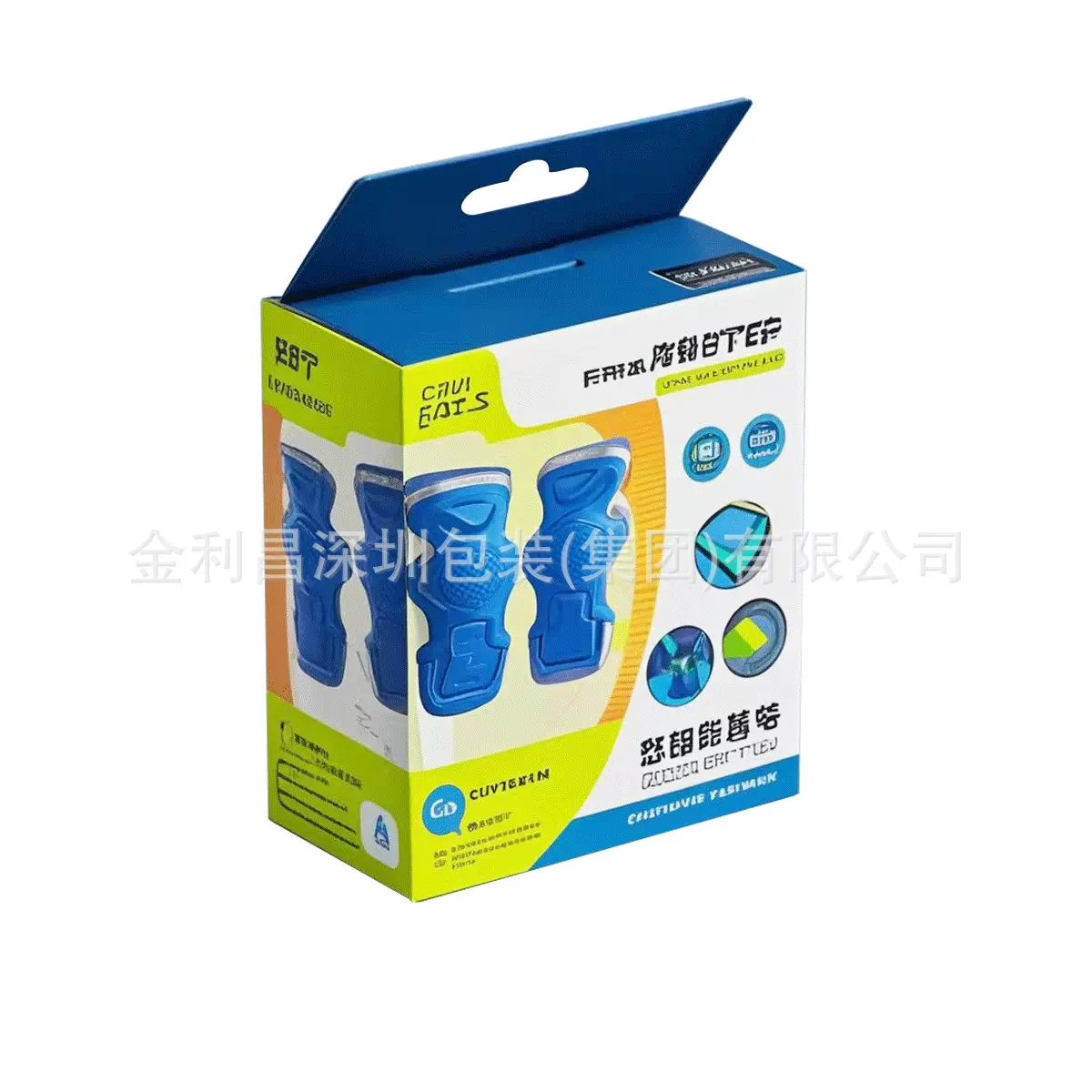 防摔护具瓦楞纸盒 瑜珈球运动器材包装彩盒数码电子产品包装盒