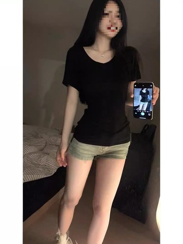 American style spicy girl V-neck black short-sleeved t-shirt women's summer pure cotton regular shoulder tight slimming invisible inner layer top