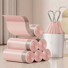 G 34611 Pink Drawstring Trash Bags ������ �羳����ѷŷ��