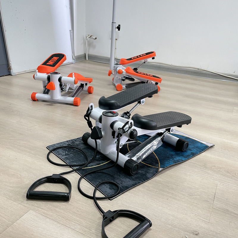 源工場家庭用室内小型静音ステップ機ミニ油圧ロープ室内楕円登山ステップ機|undefined