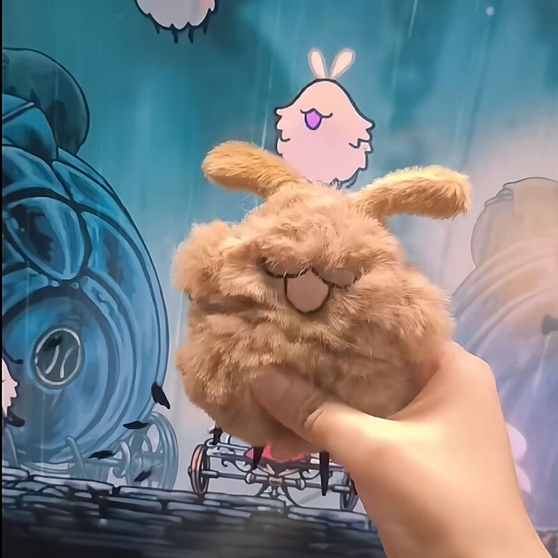 新空洞骑士丝之歌周边自制跳蚤狗毛绒玩偶可发声创意可爱送礼收藏|undefined