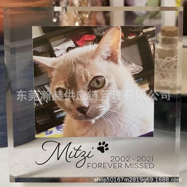 Amazon Independent Station etsy Explosions Personalized Custom Pet Memorial Acrylic Thick Plate Photo Frame Amazon Independent Station etsy Explosions Personalized Custom Pet Memorial Acrylic Thick Plate Photo Frame