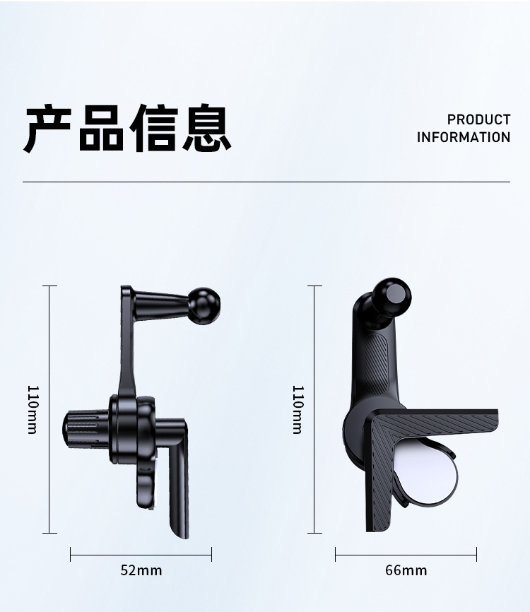 N52 Strong Magnetic Car Mount for Magsafe, 360-Degree Rotating Car Navigation Phone Holder Wholesale
