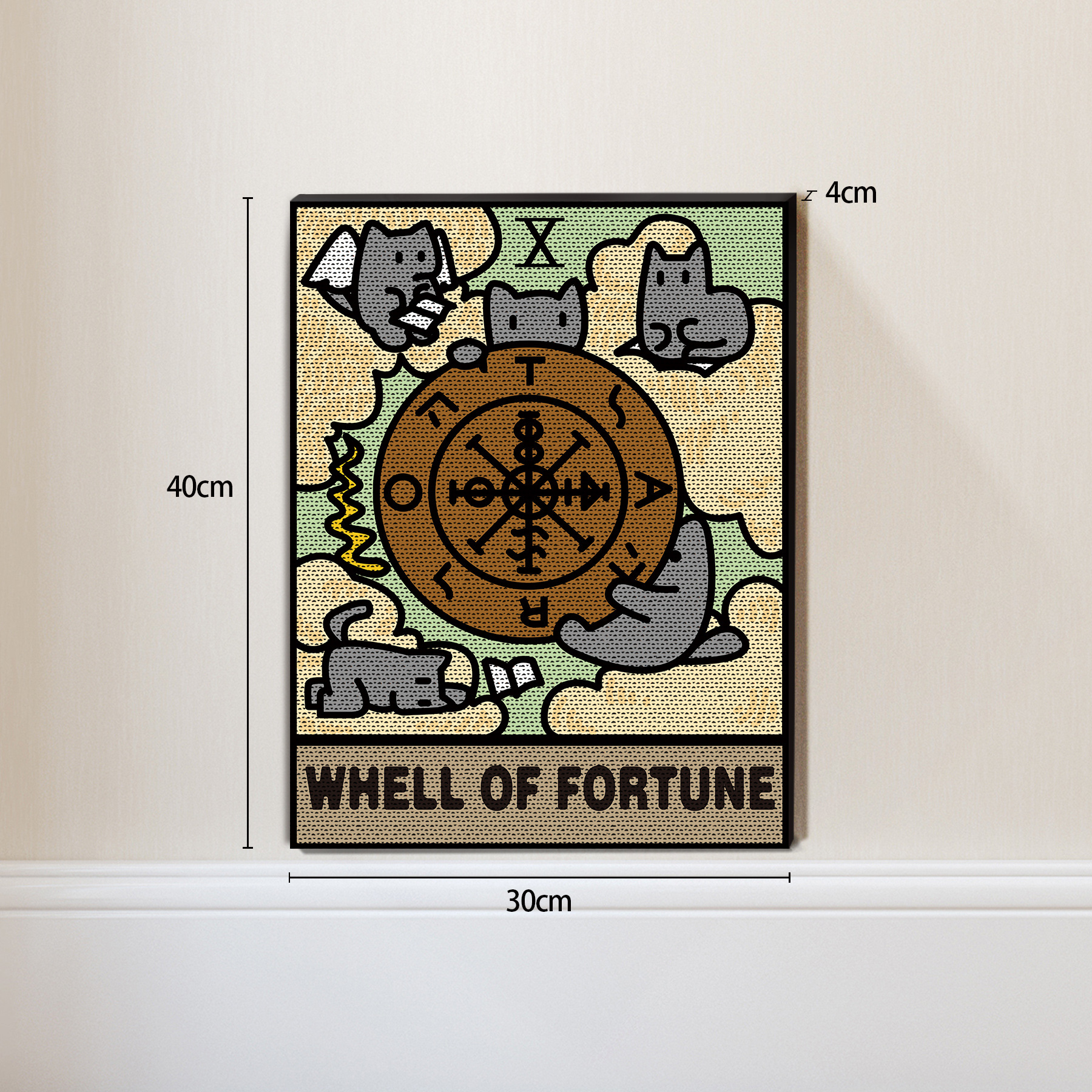 행운의 바퀴 고양이