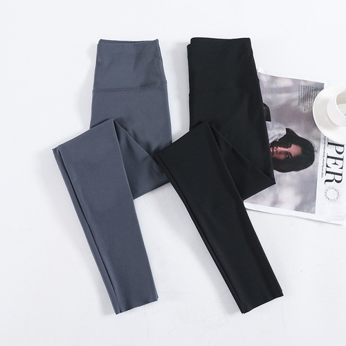Thin elastic slimming and slim slim shark pants for women's casual high-waist hip-lifting Barbie pants fitness yoga pants can be worn outside