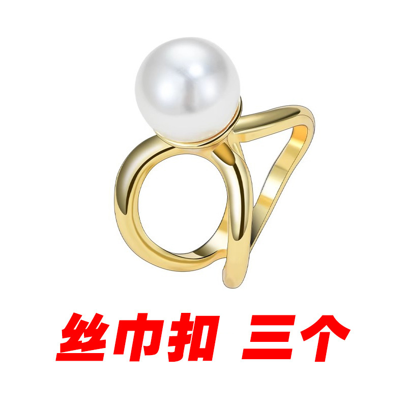 49 hebillas de bufanda de seda * 3