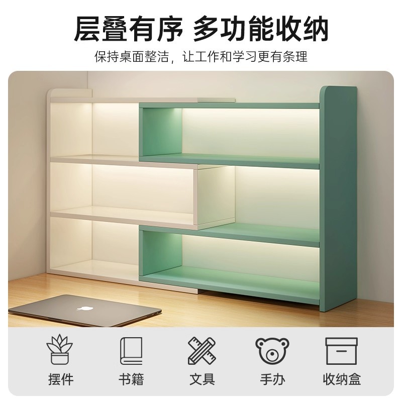 Estante de escritorio contra la pared estante de esquina estante de escritorio estante de oficina estante de almacenamiento dormitorio estante de almacenamiento multicapa