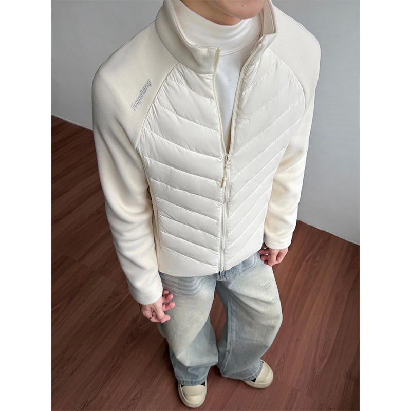 2025 Winter New Men's 90% down Lightweight down Jacket, Women's Lightweight Warm Patchwork Solid Color Fitness Wear Yoga Coat 2025 Winter New Men's 90% down Lightweight down Jacket, Women's Lightweight Warm Patchwork Solid Color Fitness Wear Yoga Coat