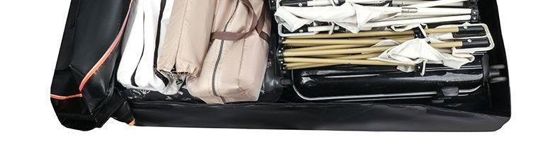 Waterproof car luggage bag, wear-resistant storage luggage box, car luggage rack, roof-mounted SUV large-capacity rainproof plastic