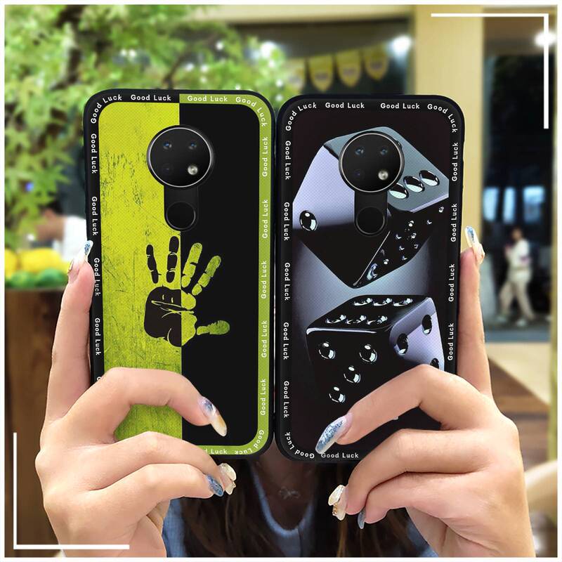 For Nokia Mobile Phone Case Personalized Youth Couple Luxury Full Edge Simple Soft Case New Style Textious Women