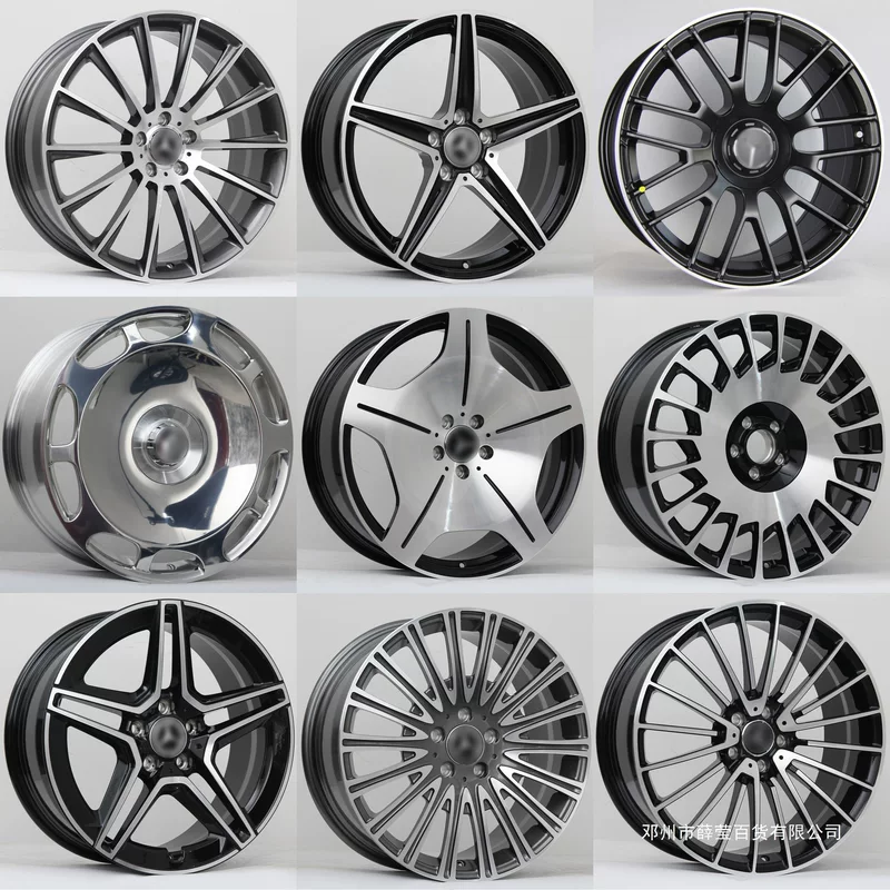 17-19 дюймовые вращающиеModified колеса Xue Ying подходят для Mercedes-Benz A-Class C200/GLC/E300/E-Class/S/GLB260