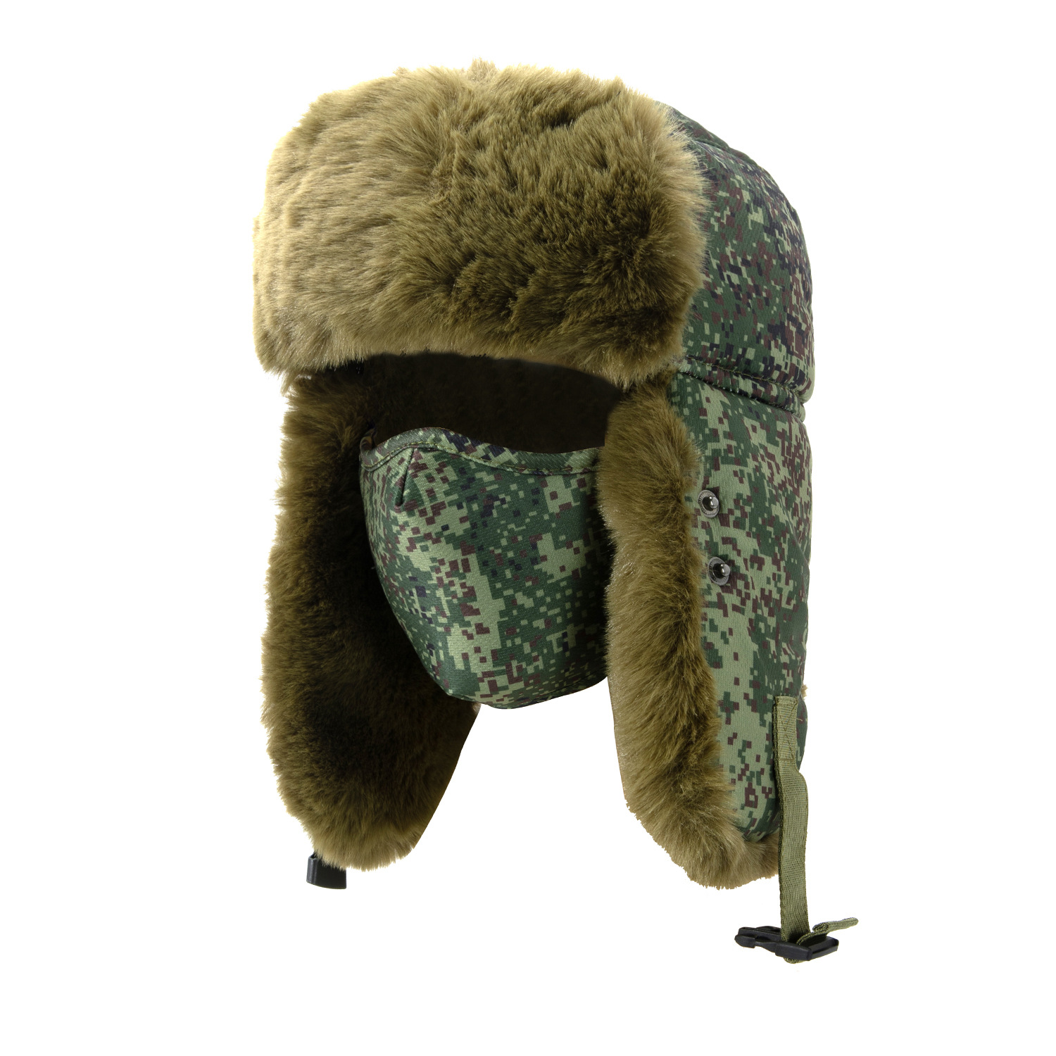 Sombrero invierno Thunderbolt sombrero hombre camuflaje grueso sombrero de esquí calentamiento almacenamiento de calor guantes de terciopelo sombrero de vuelo moda de personalidad