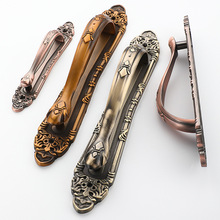 欧式仿古铜明装拉手大门房门木门对开门拉手隐形门移门推拉门把手