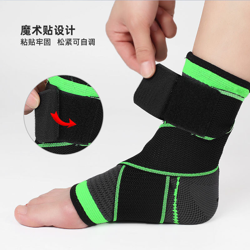 Nuevo soporte de tobillo para deportes al aire libre, soporte de tobillo presurizado, soporte de tobillo, soporte de tobillo grueso transpirable, soporte de tobillo, equipo de protección de tobillo
