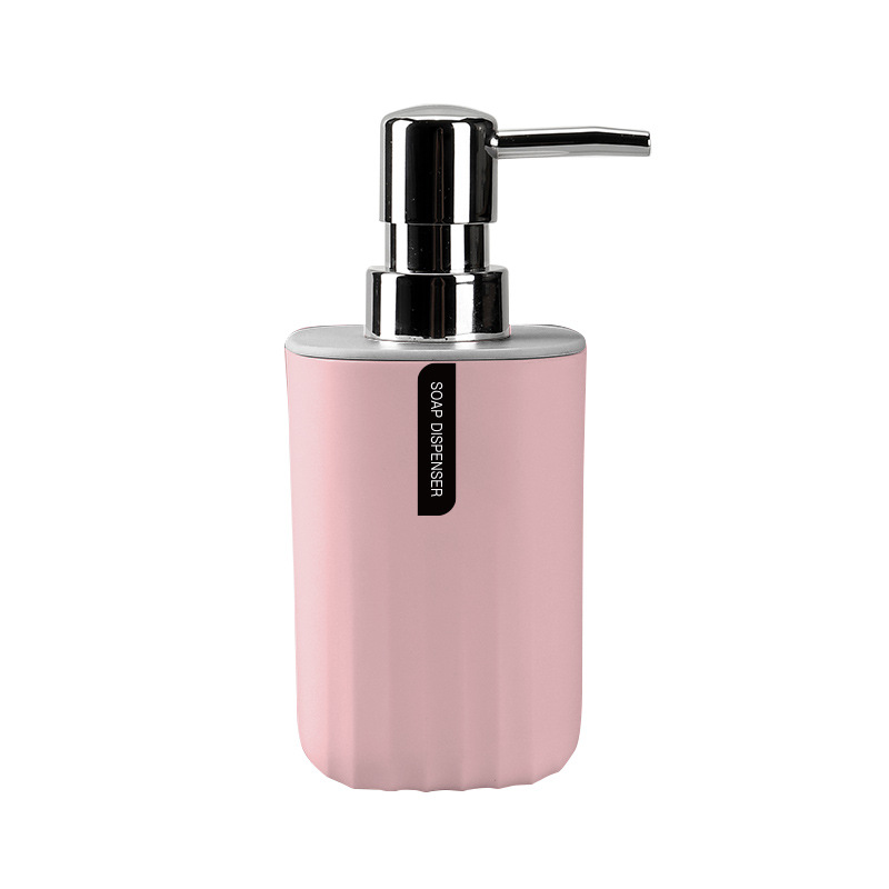 Champú Gel de ducha botella vacía botella simple prensa patrón de onda apretón almacenamiento loción desinfectante de manos botella