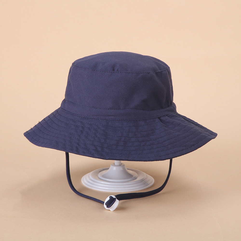 Children Unisex Cartoon Style Cute Solid Color Printing Bucket Hat display picture 4