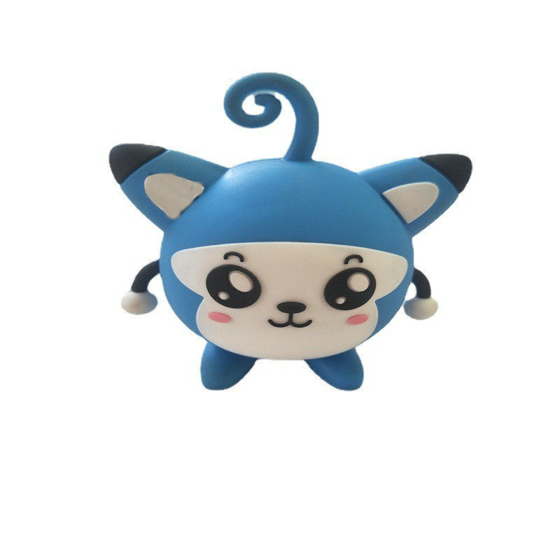 制 定小黄鸭充气卡通气模爱心人偶道具动物模型大型公仔模