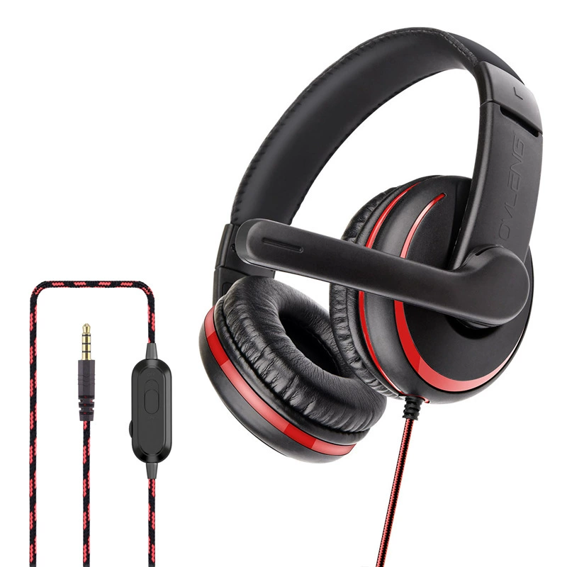 OVLENG/Orange P4 Single Hole Laptop Music Game Headset Headset Manufacturer