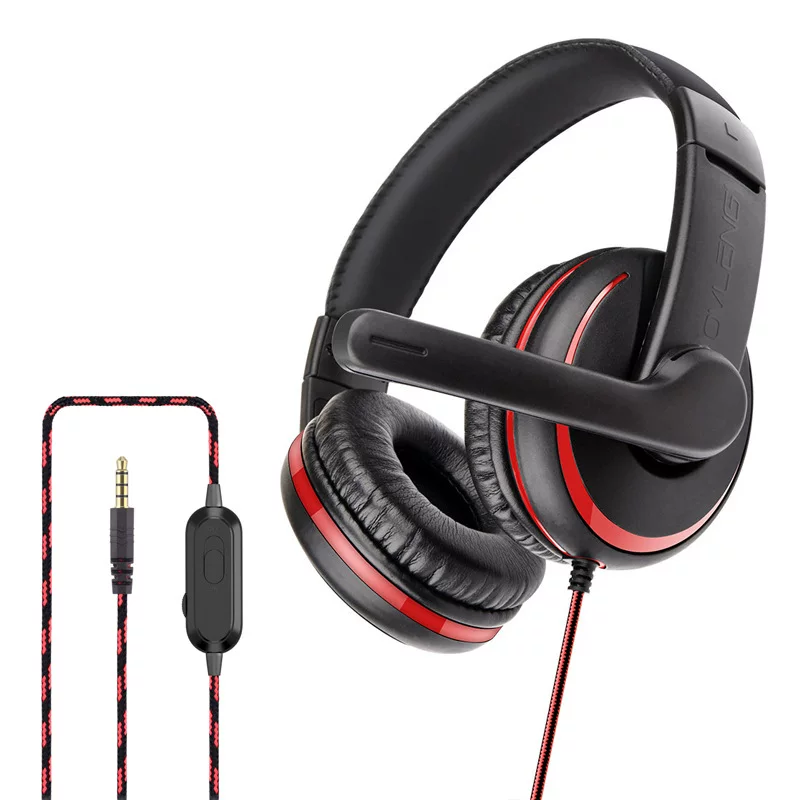 OVLENG/Orange P4 Single Hole Laptop Music Game Headset Headset Manufacturer