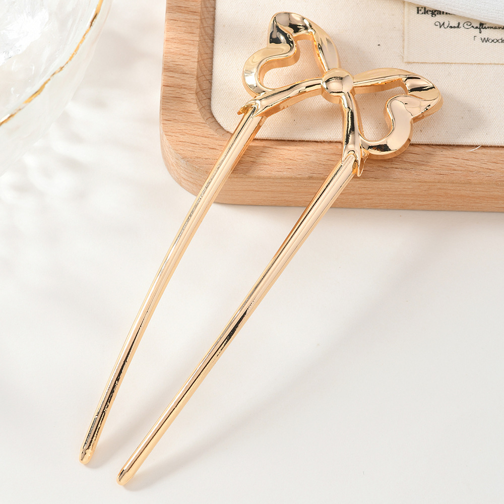 Arco de alta sensación en forma de U pinzas de cabello de mujer bola de cabello cabeza artefacto pinzas de cabello adorable pinzas de cabello tocado