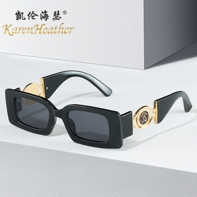 新款复古小框太阳镜8683 欧美摩登男女墨镜 跨境潮流太阳眼镜批发|ru