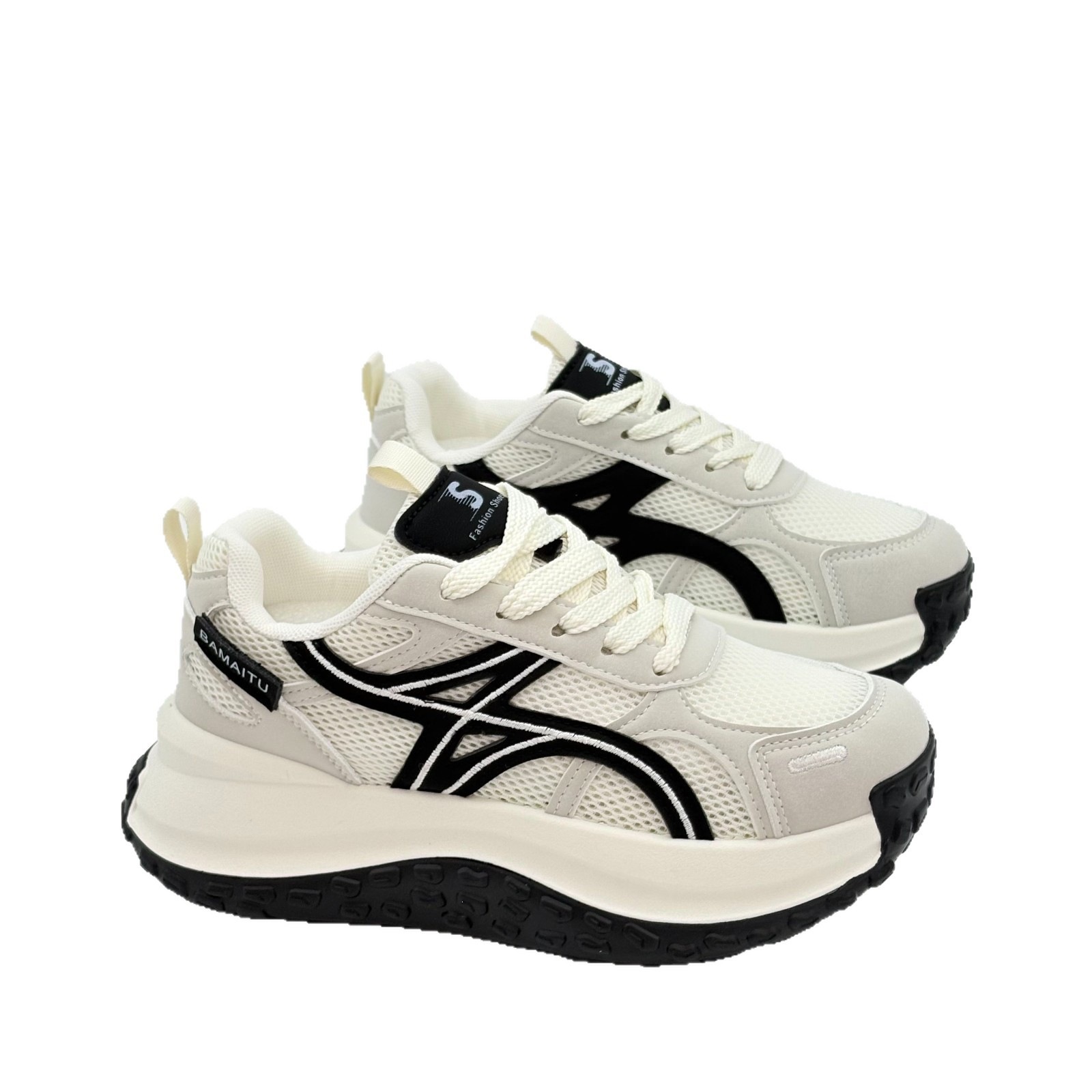 Pequeño zapato de suela gruesa para mujeres 2026 primavera y verano nuevo estilo de moda casual versátil ligero zapato de suela gruesa para mujeres zapatos image 6