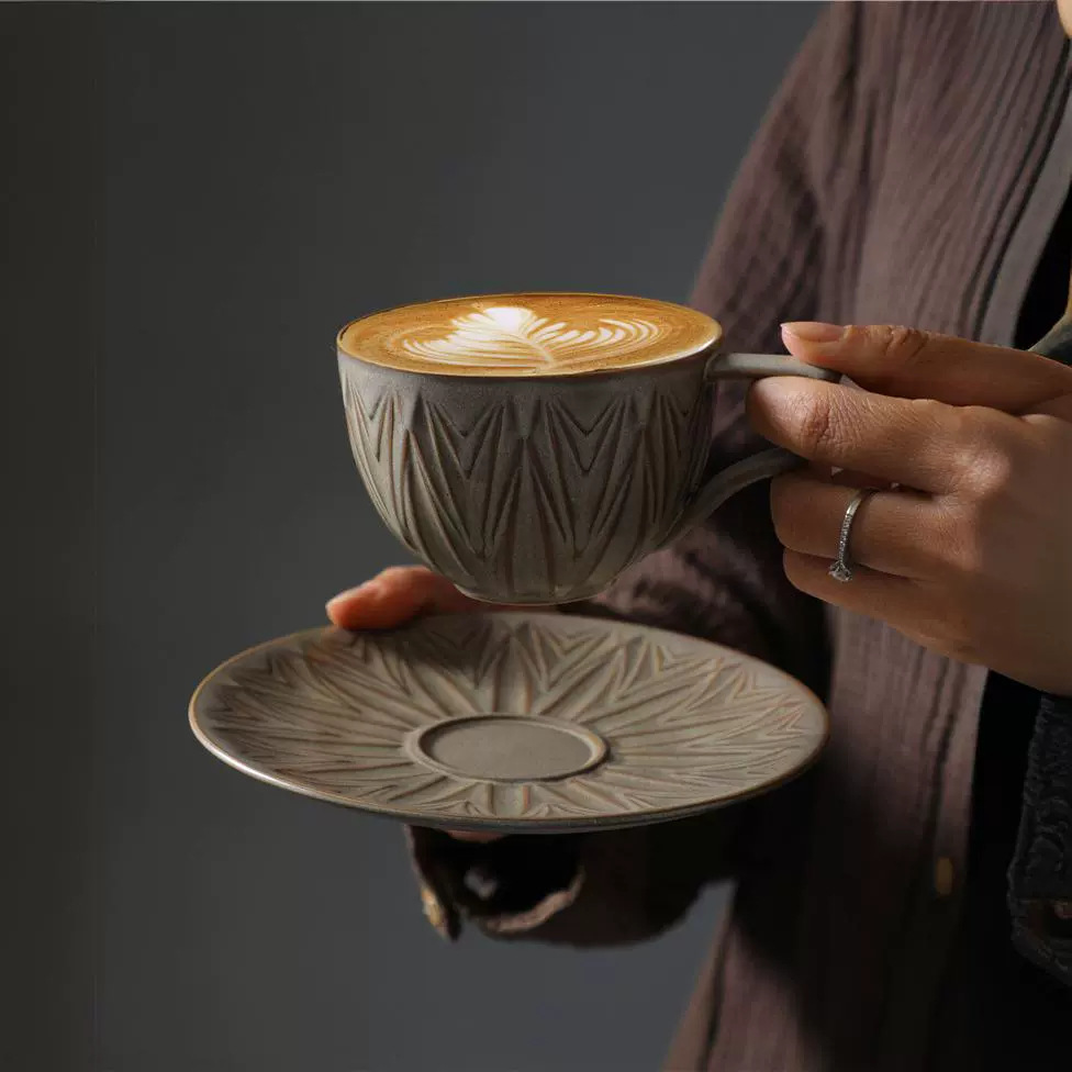 Coffee retro set