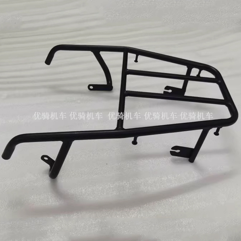 Suitable for Tw225 Tw200 Rear Rack Motorcycle Tail Wing Travel Rear Box Rack Retro Car Modified Tail Wing