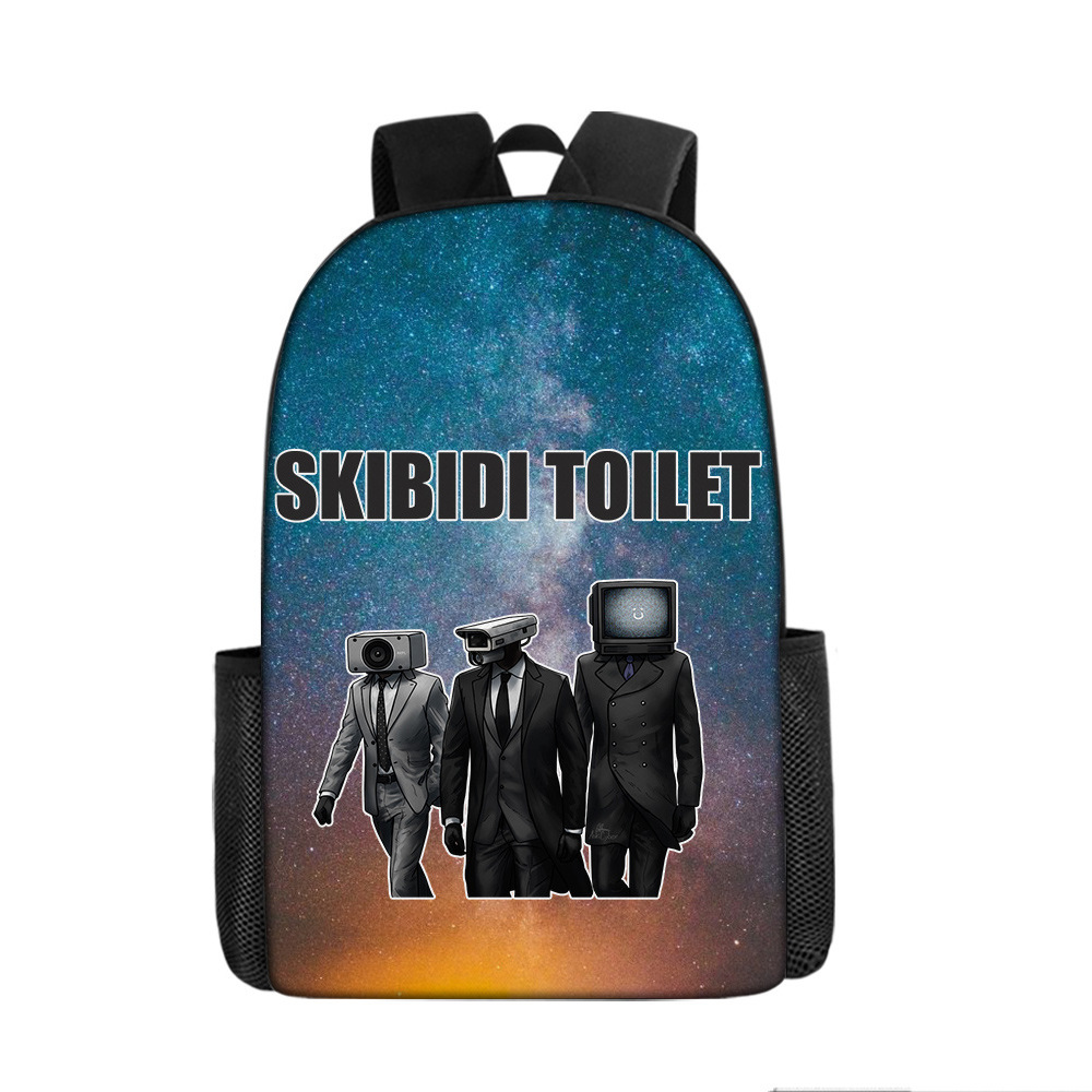Skibidi toilet马桶人 监控人泰坦电视人音响人双肩包学生书包