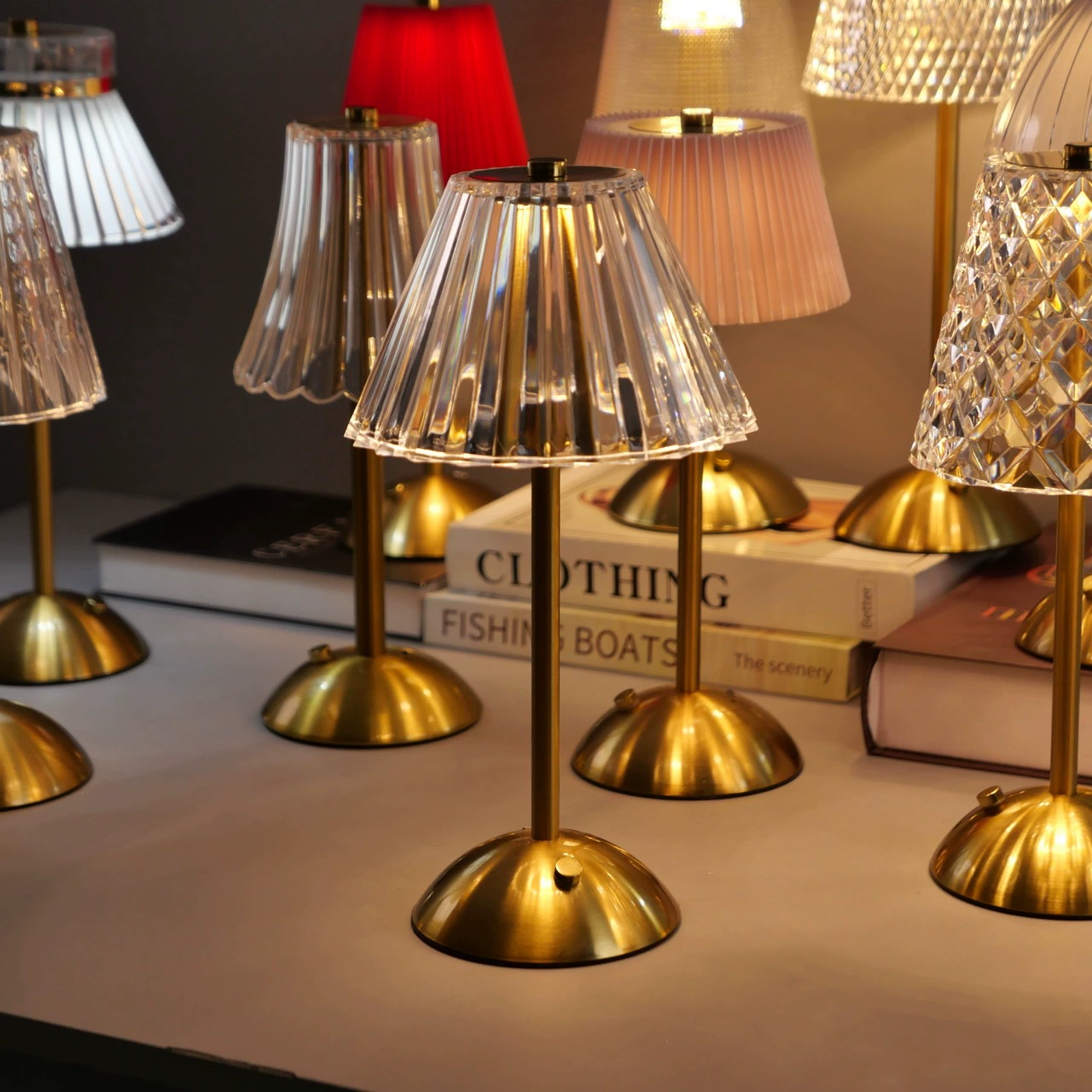 Настраиваемый трансграничный новый перезаряжаемый ночник, высококачественный перезаряжаемый атмосферный светильник, USB-ночник для спальни, декоративная настольная лампа