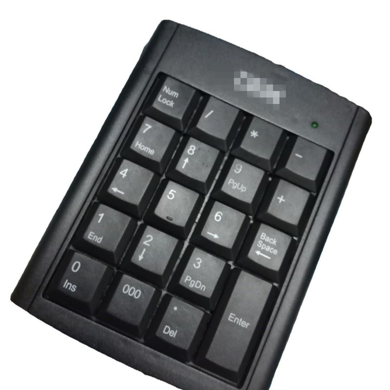 国境を越えた有線デジタルキーボード、産業用ギフト、片手パスワード、金融用キーボード、電子商取引用19キー銀行用小型キーボード|undefined
