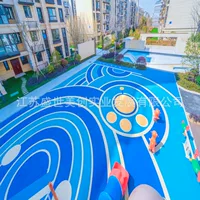 Экологически чистый epdm пластиковый взлетно-посадочная полоса гранулированный материал парк детский сад школа цветной резиновый пол epdm гранулы производитель