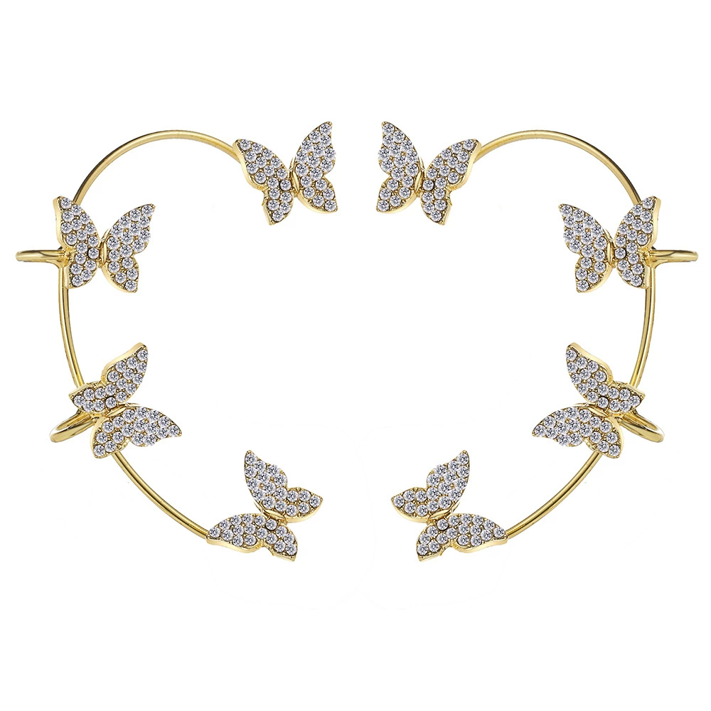 Творческие серьги-ушёлочки, пирсинг, дизайнерские серьги, Aliexpress