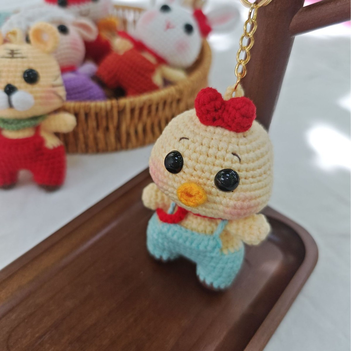 Colgante del zodiaco tejido a mano, muñeco de ganchillo hecho a mano, regalo lindo y personalizado, venta al por mayor y al por menor