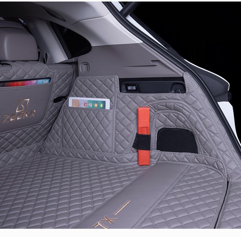 Suitable for Zeekr 7X Trunk Mat, Full Coverage for 25 Models of Zeekr 7X Rear-Wheel Drive and Four-Wheel Drive Cars, Decorative Trunk Mat