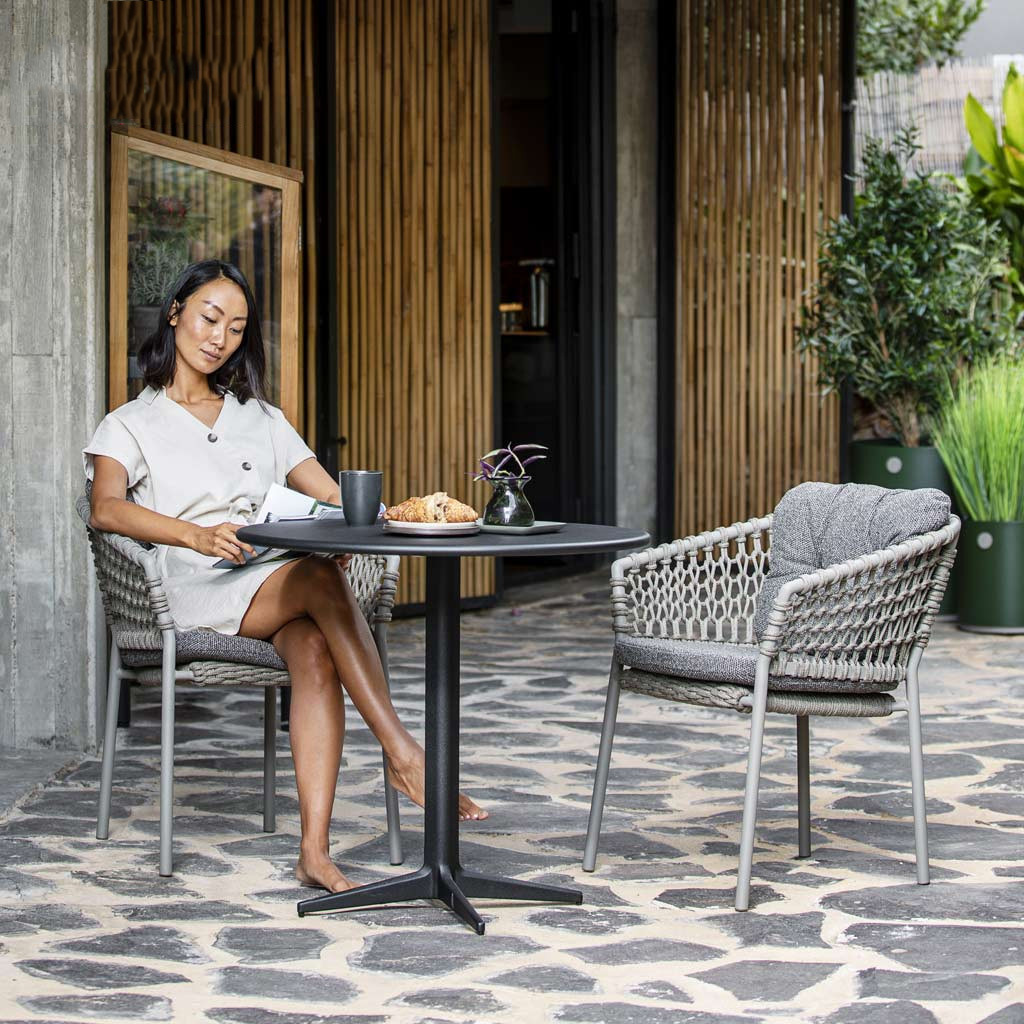 戶外桌椅陽台藤編三件套庭院室外休閒椅子防水防曬露天花園藤椅