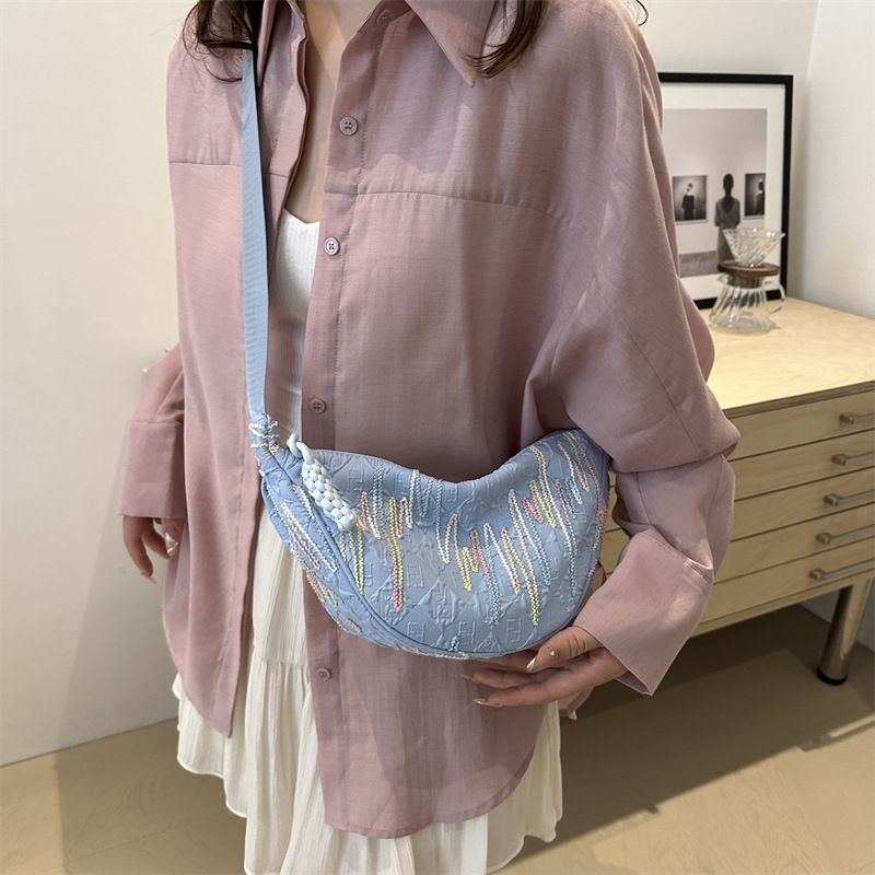 2024 nueva moda moda bolsos populares de hombro para mujeres bolsas de bolsas de bolsas image 2